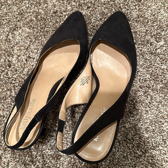 Kelly & Katie Shoes Kellykatie Black Sling Back Shoes Poshmark